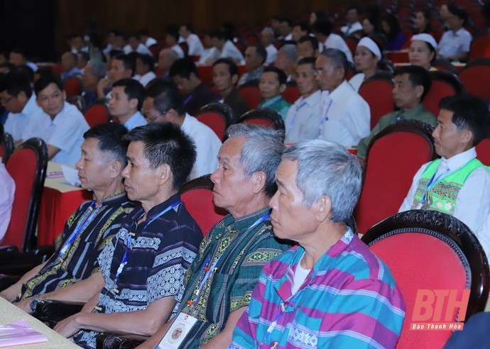 Biểu dương điển hình người có uy tín tiêu biểu trong đồng bào dân tộc thiểu số tỉnh Thanh Hóa, giai đoạn 2020-2022
