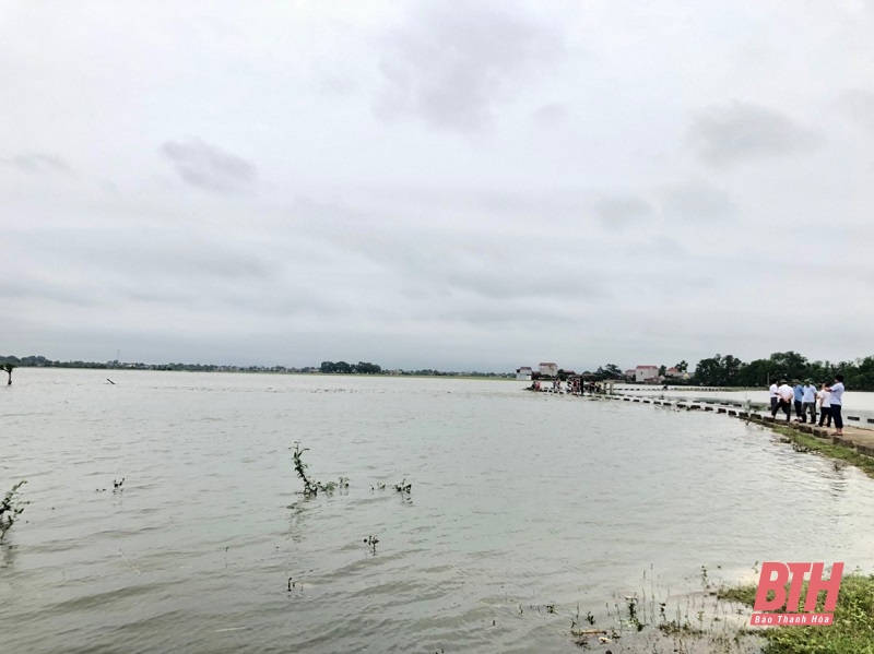 Huyện Thiệu Hóa: Chủ động khắc phục hậu quả sau mưa lớn