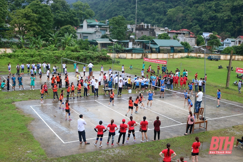 Gần 500 vận động viên tranh tài tại Đại hội TDTT huyện Quan Hóa lần thứ IX