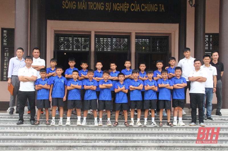 Đội U11 Việt Hùng Thanh Hóa phấn đấu giành vé dự vòng chung kết Giải vô địch bóng đá nhi đồng toàn quốc - Cúp Nestle Milo 2022