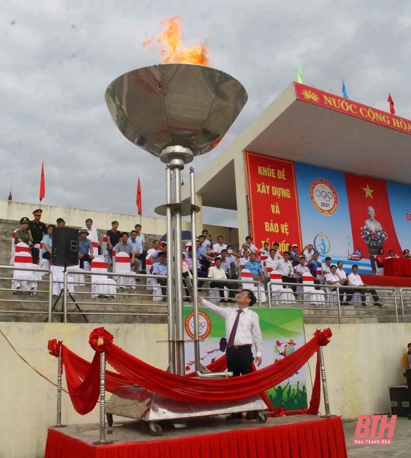 Huyện Thọ Xuân tổ chức Đại hội TDTT lần thứ IX - năm 2022