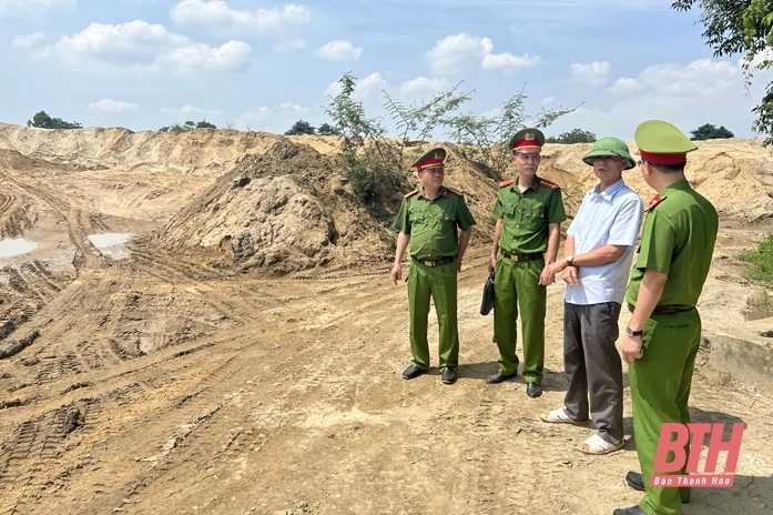 Kết quả kiểm tra hoạt động khai thác khoáng sản cát, sỏi lòng sông trên địa bàn Thanh Hóa
