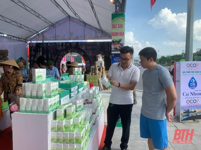 Nhiều nông sản của tỉnh Thanh Hóa có mặt tại Festival trái cây và sản phẩm OCOP Việt Nam năm 2022