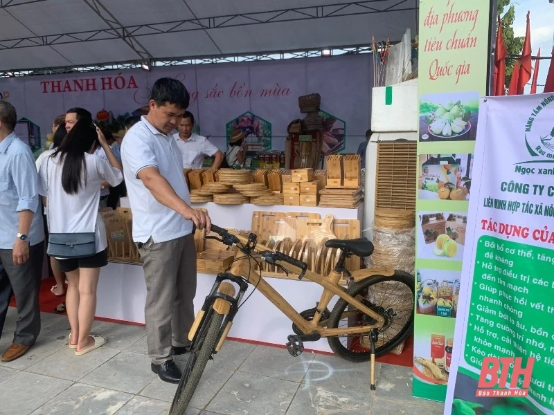 Nhiều nông sản của tỉnh Thanh Hóa có mặt tại Festival trái cây và sản phẩm OCOP Việt Nam năm 2022