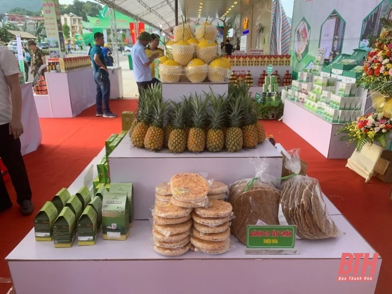 Nhiều nông sản của tỉnh Thanh Hóa có mặt tại Festival trái cây và sản phẩm OCOP Việt Nam năm 2022
