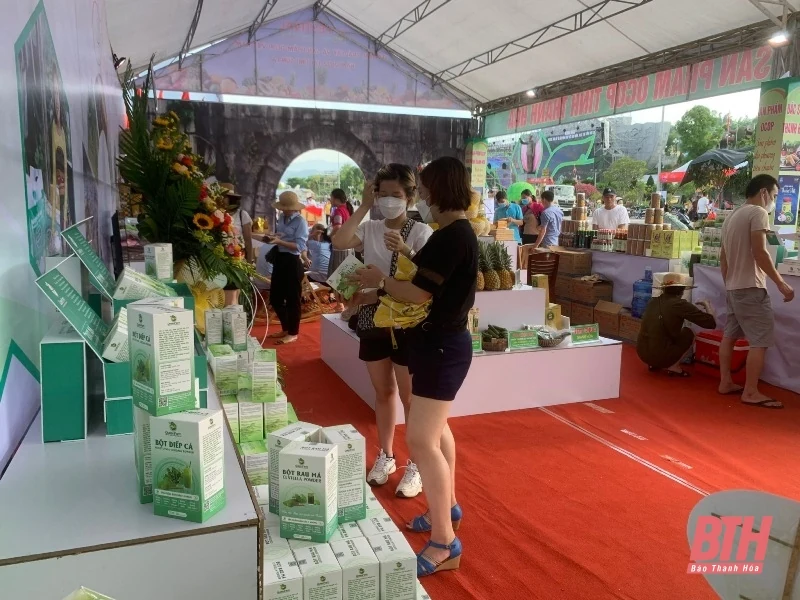 Nhiều nông sản của tỉnh Thanh Hóa có mặt tại Festival trái cây và sản phẩm OCOP Việt Nam năm 2022