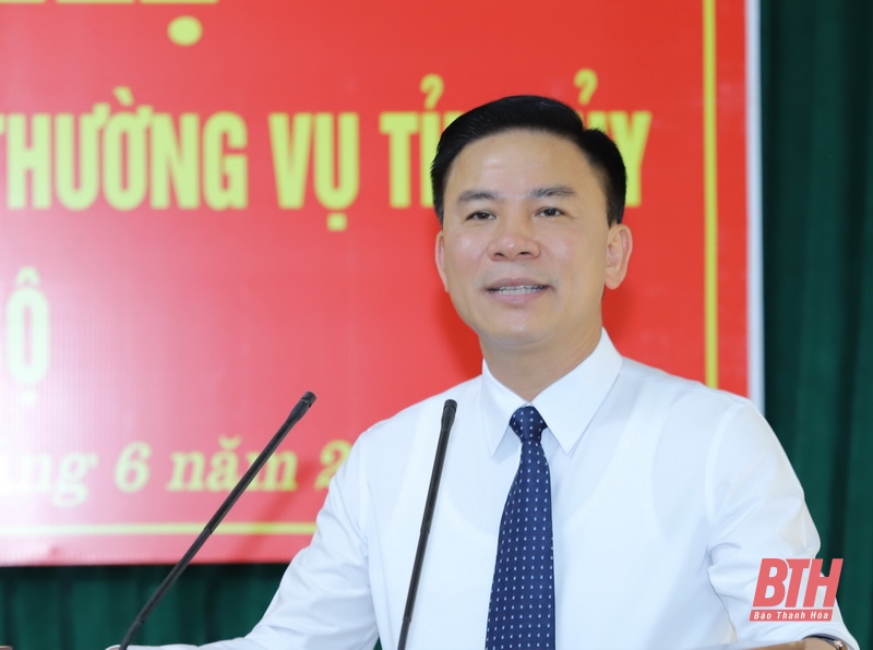 Đồng chí Đào Vũ Việt thôi giữ chức Giám đốc sở Xây dựng để giữ chức Bí thư Thị ủy Bỉm Sơn