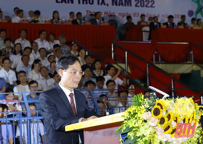 Khai mạc Đại hội TDTT tỉnh Thanh Hóa lần thứ IX năm 2022