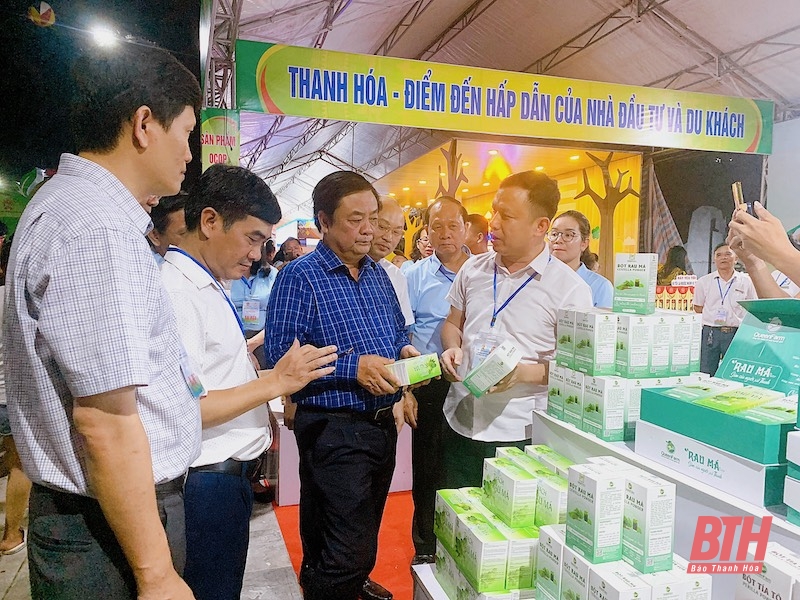 Giá trị hàng hoá tỉnh Thanh Hoá đạt gần 1 tỷ đồng tại Festival trái cây và sản phẩm OCOP Việt Nam năm 2022