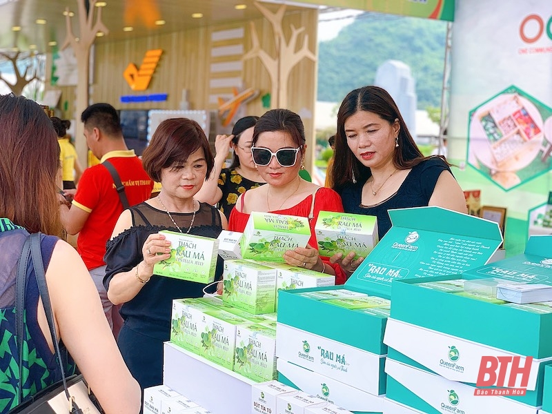 Giá trị hàng hoá tỉnh Thanh Hoá đạt gần 1 tỷ đồng tại Festival trái cây và sản phẩm OCOP Việt Nam năm 2022