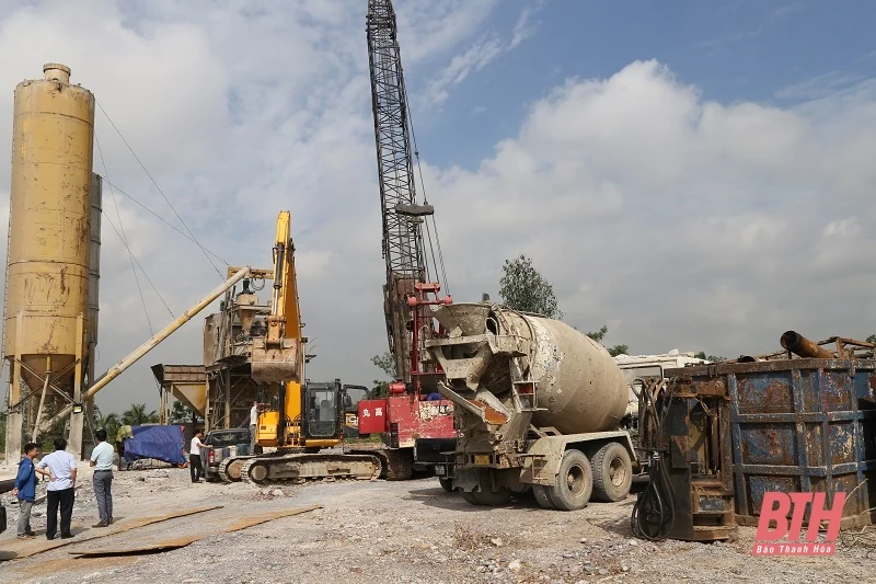 Đẩy nhanh tiến độ thực hiện Dự án tuyến đường bộ ven biển, đoạn Nga Sơn - Hoằng Hóa