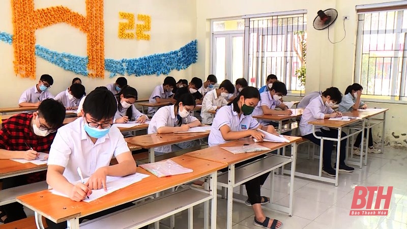 Kỳ thi tuyển sinh vào lớp 10 Trường THPT Chuyên Lam Sơn: Tỷ lệ thí sinh dự thi các môn chuyên đạt 97,91%