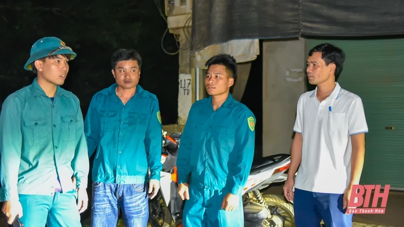 Xã Thành Long huy động lực lượng phối hợp truy tìm Triệu Quân Sự trốn trại