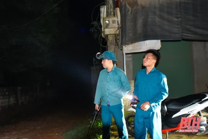 Xã Thành Long huy động lực lượng phối hợp truy tìm Triệu Quân Sự trốn trại