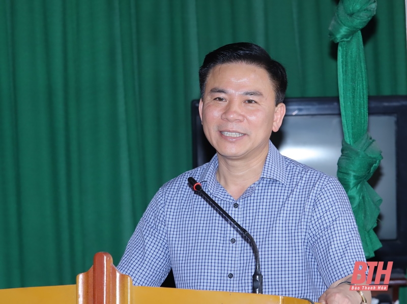 Bí thư Tỉnh ủy Đỗ Trọng Hưng dự sinh hoạt Chi bộ cùng đảng viên phố Môi