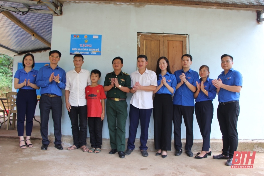 Đoàn Khối Cơ quan và Doanh nghiệp tỉnh tổ chức chương trình tình nguyện tại huyện Thường Xuân