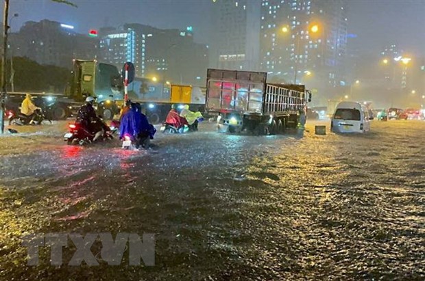 Các tỉnh Bắc Bộ và Thanh Hoá bước vào đợt mưa lớn kéo dài