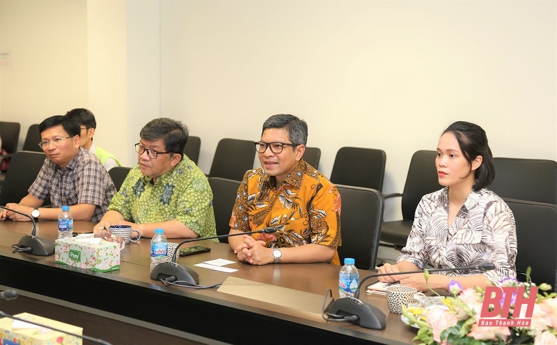 Đại sứ Indonesia khảo sát tại Khu Kinh tế Nghi Sơn
