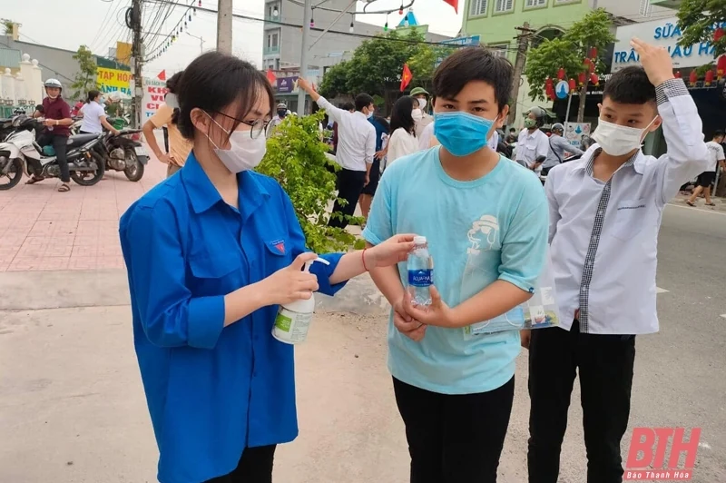 Huyện Quảng Xương bảo đảm an cho kỳ thi tuyển sinh vào lớp 10 THPT năm học 2022-2023