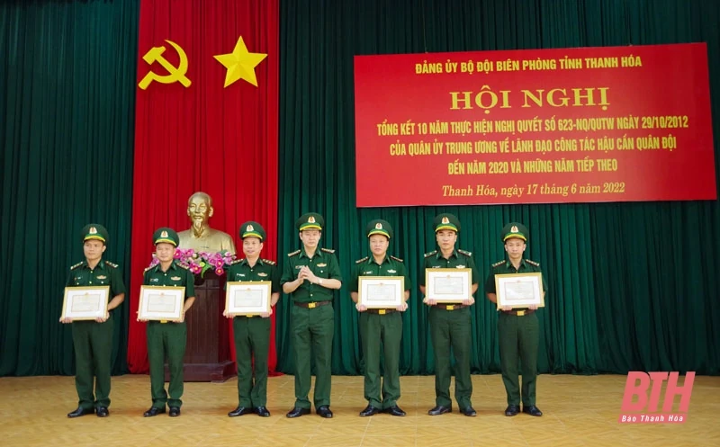 Bộ đội Biên phòng tỉnh tổng kết 10 năm thực hiện Nghị quyết 623-NQ/QUTW