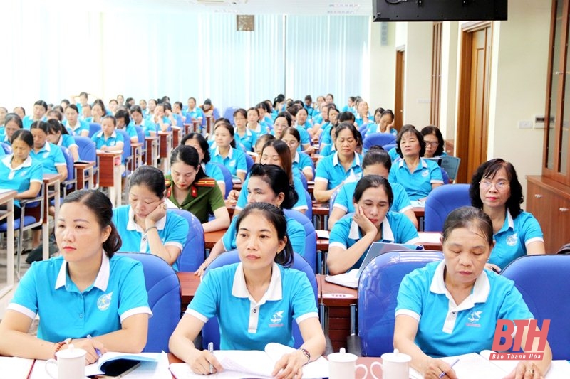 Hội LHPN TP Thanh Hóa tập huấn nghiệp vụ công tác