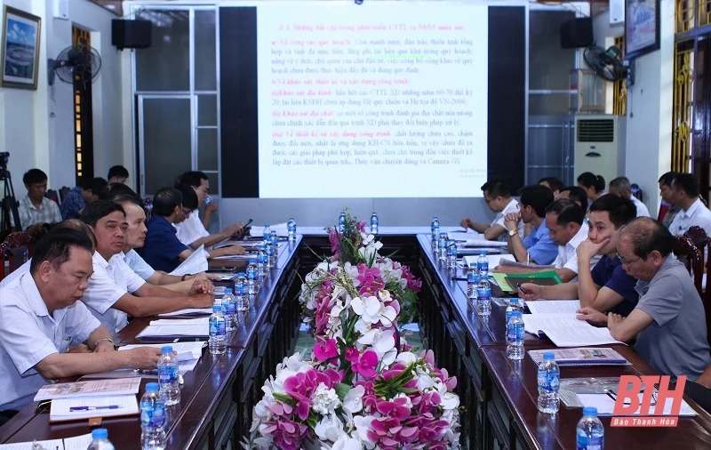Đề xuất giải pháp phát triển bền vững thủy lợi, chủ động phòng, chống thiên tai