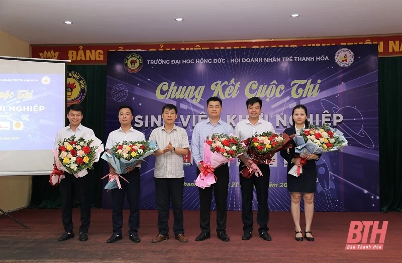 Chung kết Cuộc thi “Sinh viên khởi nghiệp” Trường ĐH Hồng Đức năm học 2021-2022