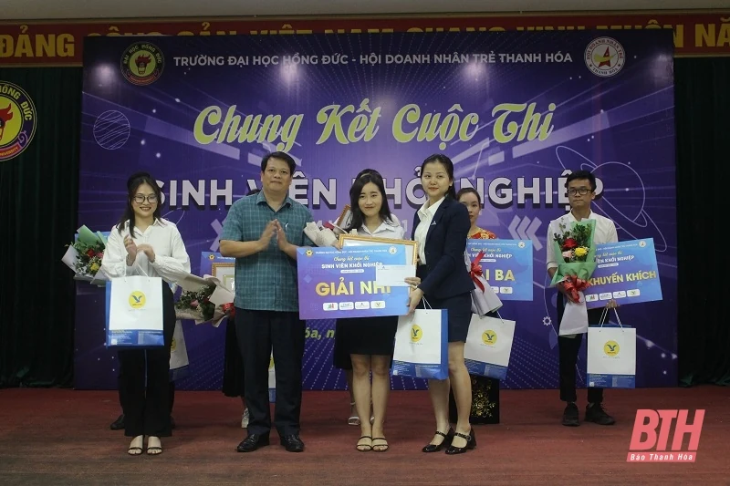 Chung kết Cuộc thi “Sinh viên khởi nghiệp” Trường ĐH Hồng Đức năm học 2021-2022