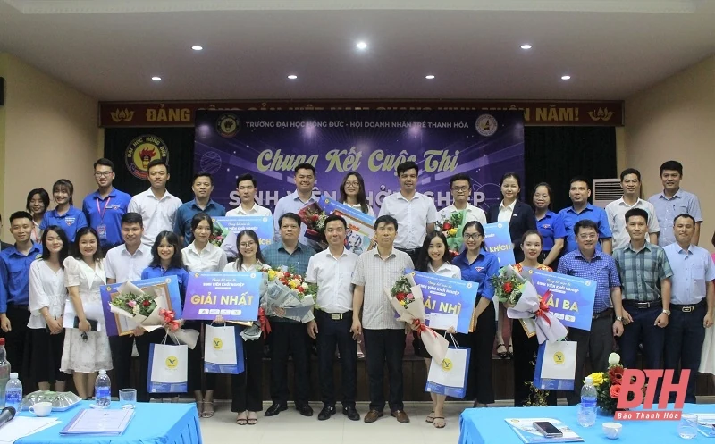 Chung kết Cuộc thi “Sinh viên khởi nghiệp” Trường ĐH Hồng Đức năm học 2021-2022