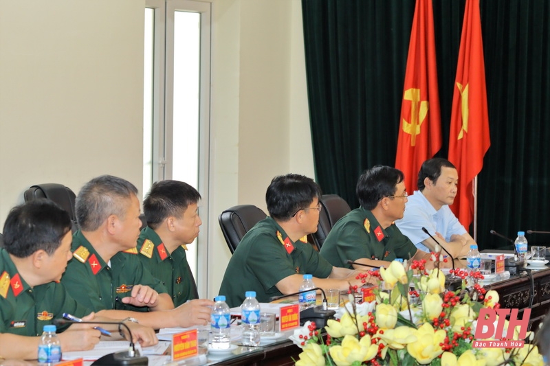 Lực lượng vũ trang Thanh Hóa tiếp tục nỗ lực, phấn đấu giữ vững thành tích dẫn đầu Phong trào thi đua Quyết thắng của Quân khu 4