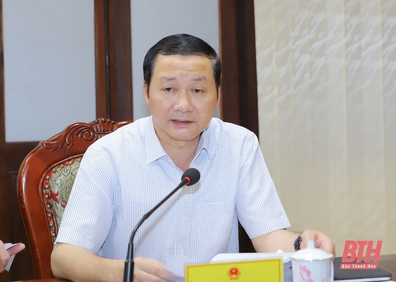 Thống nhất chương trình kỳ họp thứ 7 HĐND tỉnh Thanh Hoá khóa XVIII, nhiệm kỳ 2021-2026