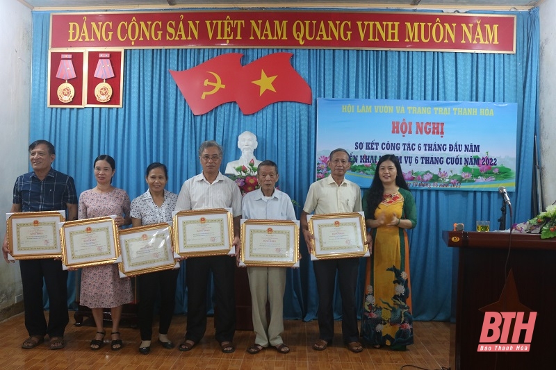 Hội Làm vườn và Trang trại Thanh Hoá triển khai nhiệm vụ 6 tháng cuối năm