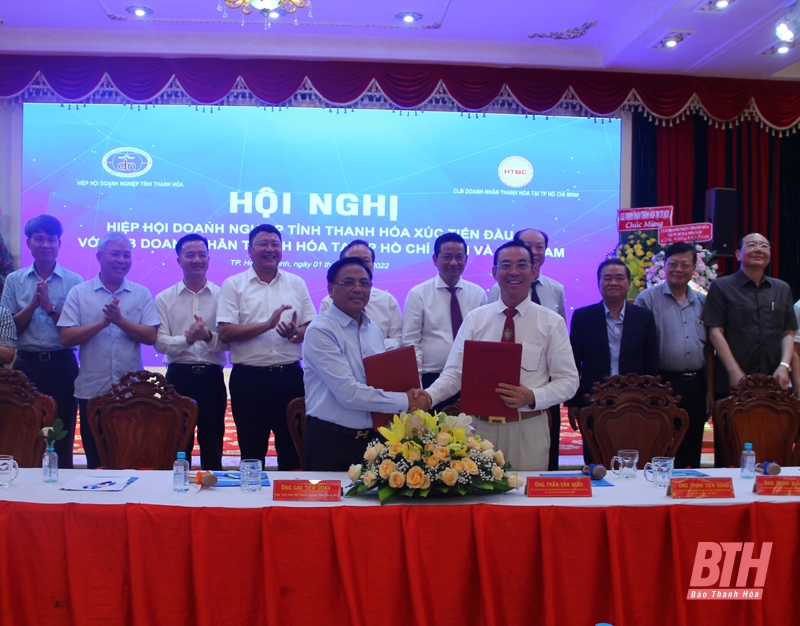 Tăng cường xúc tiến đầu tư giữa Hiệp hội Doanh nghiệp tỉnh Thanh Hóa và CLB Doanh nhân Thanh Hóa tại TP Hồ Chí Minh và các tỉnh phía Nam