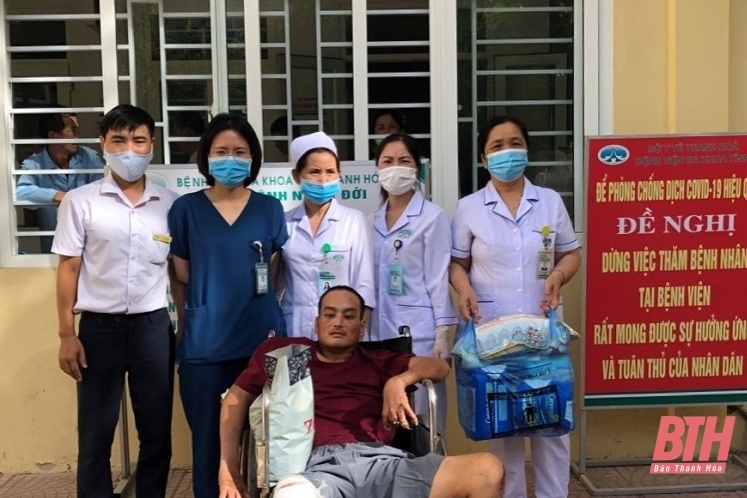 Bệnh viện Đa khoa tỉnh cứu sống nam bệnh nhân không có giấy tờ tuỳ thân, đưa về Trung tâm Bảo trợ xã hội số 1 tỉnh Thanh Hóa