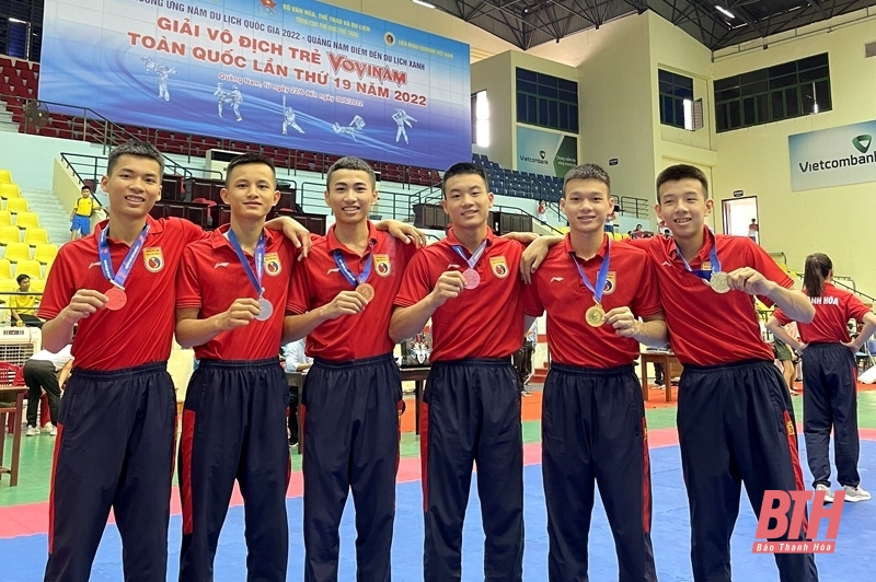 Thanh Hóa giành thành tích tốt nhất từ trước tới nay tại Giải vô địch trẻ Vovinam toàn quốc 2022