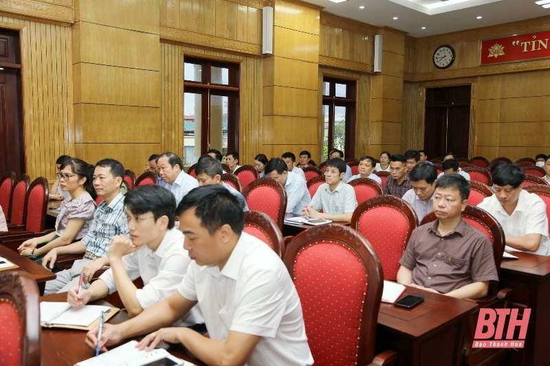 Hội nghị trực tuyến giao ban về công tác quy hoạch cán bộ