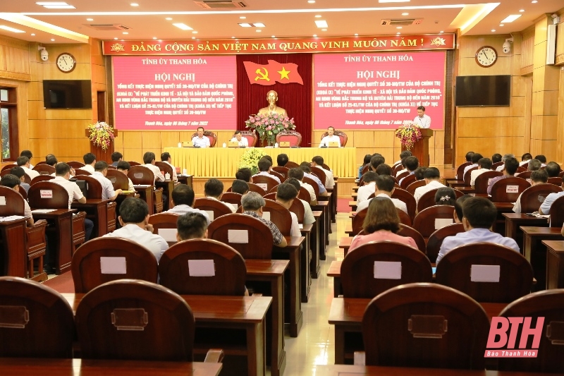 Hội nghị tổng kết thực hiện Nghị quyết số 39-NQ/TW của Bộ Chính trị (khóa IX)