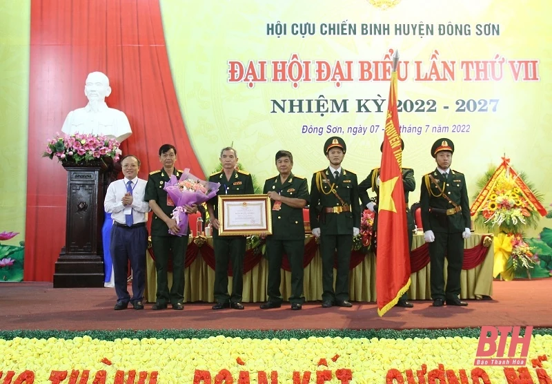 Đại hội đại biểu Hội Cựu chiến binh huyện Đông Sơn lần thứ VII