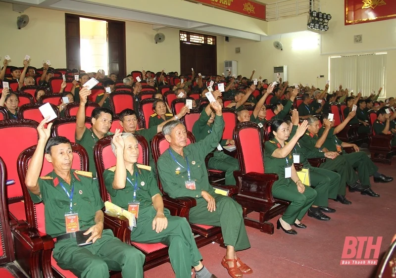 Đại hội đại biểu Hội Cựu chiến binh huyện Đông Sơn lần thứ VII
