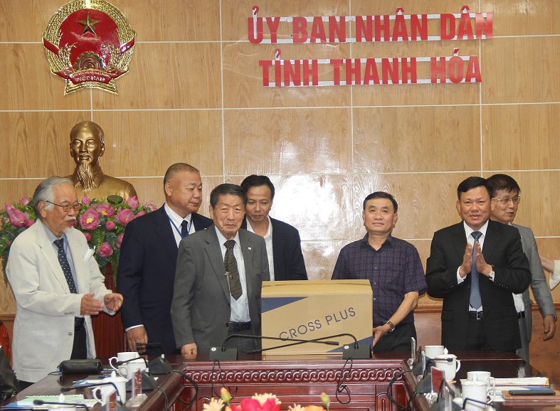Phó Chủ tịch Thường trực UBND tỉnh Nguyễn Văn Thi làm việc với đoàn công tác Hiệp hội An ninh và Quản lý khủng hoảng Nhật Bản