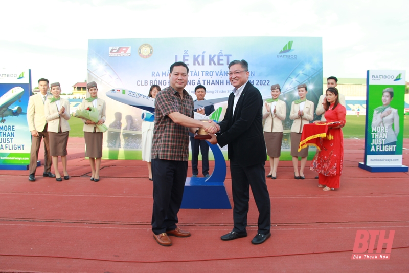 Năm thứ 2 liên tiếp, Bamboo Airways là nhà tài trợ vận chuyển chính thức cho CLB Đông Á Thanh Hoá
