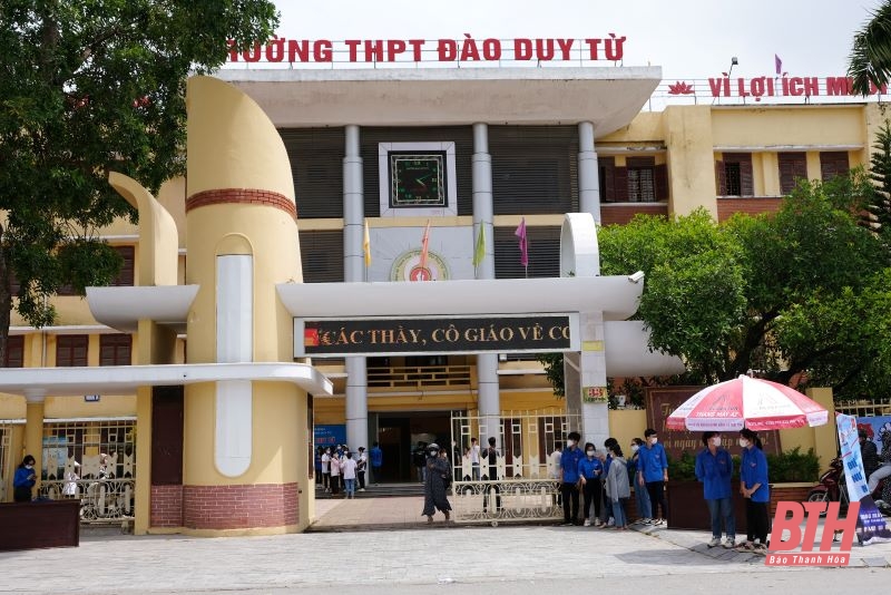 Thanh Hóa: Hơn 37.000 thí sinh làm thủ tục dự thi tốt nghiệp THPT