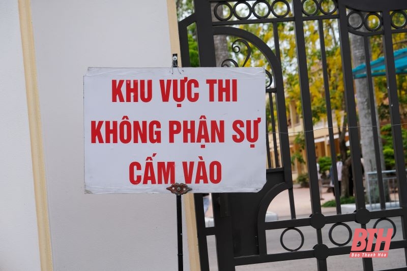 Thanh Hóa: Hơn 37.000 thí sinh làm thủ tục dự thi tốt nghiệp THPT