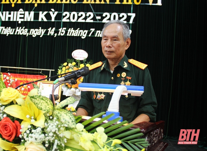 Xây dựng Hội Cựu chiến binh huyện Thiệu Hóa phát triển vững mạnh toàn diện