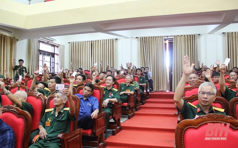 Xây dựng Hội Cựu chiến binh huyện Thiệu Hóa phát triển vững mạnh toàn diện