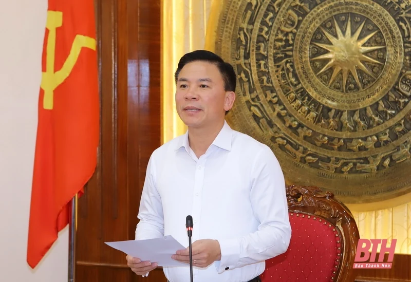 Ban Chỉ đạo phòng, chống tham nhũng, tiêu cực tỉnh Thanh Hóa họp phiên thứ nhất