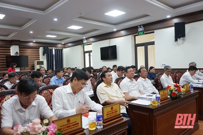 HĐND huyện Triệu Sơn khoá XVIII tổ chức kỳ họp thứ 7