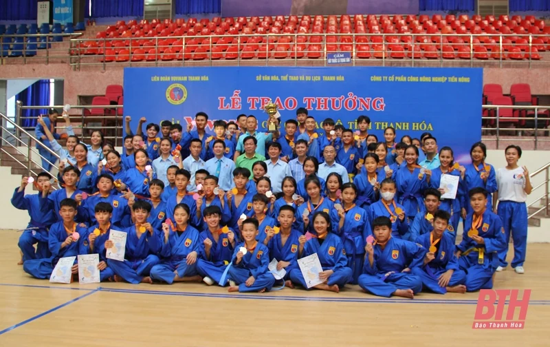 Huyện Ngọc Lặc nhất toàn đoàn tại Giải Vovinam các CLB tỉnh Thanh Hóa - Cúp Tiến Nông 2022