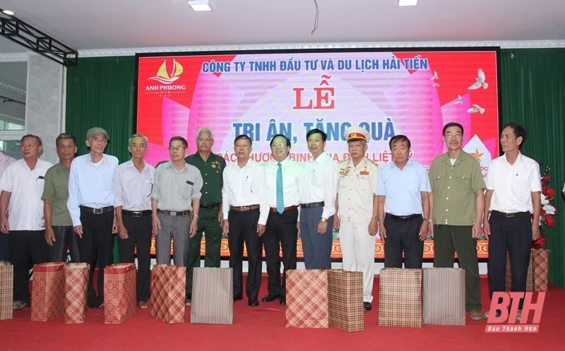Công ty TNHH đầu tư và du lịch Hải Tiến tri ân thương binh, gia đình liệt sỹ