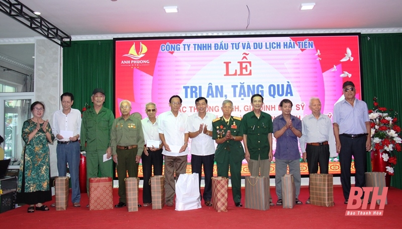 Công ty TNHH đầu tư và du lịch Hải Tiến tri ân thương binh, gia đình liệt sỹ